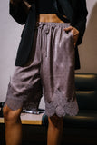 Sorrel Polka Dot Bermuda Shorts