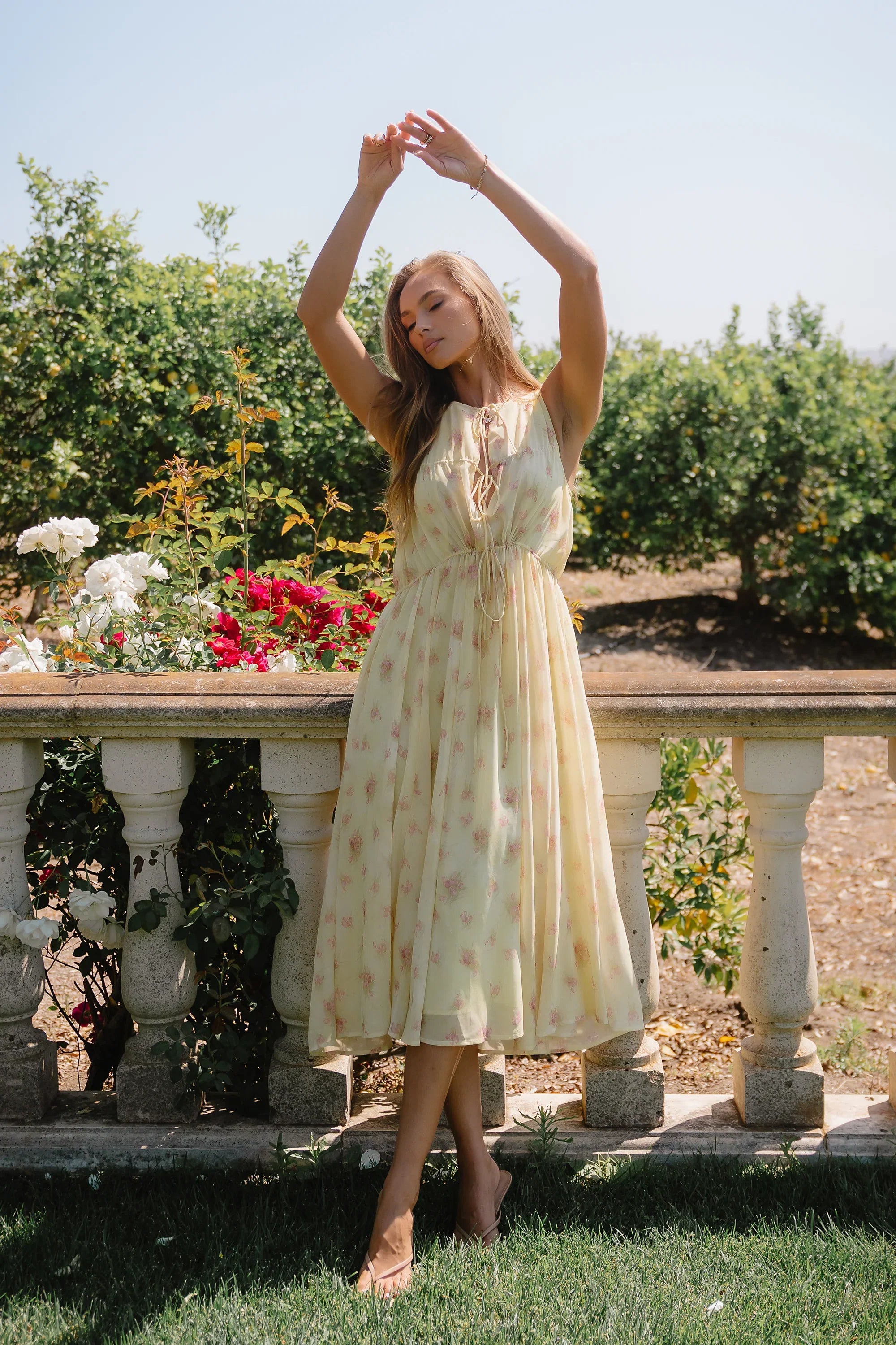 Ricki Chiffon Maxi Dress