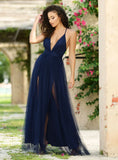 Sydney Maxi Dress Navy Tulle Dress