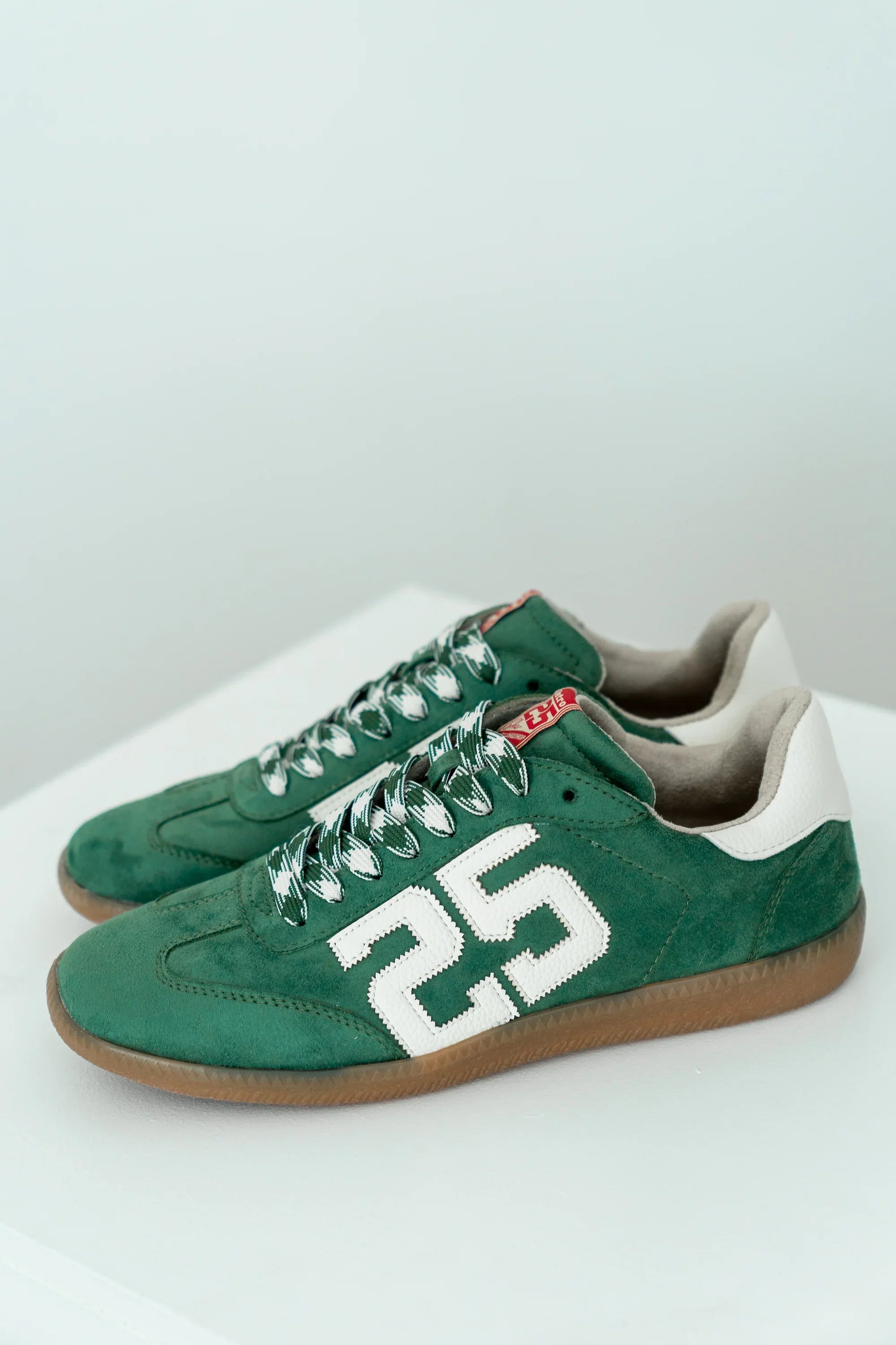 Kelly Retro Sneakers in Green FINAL SALE