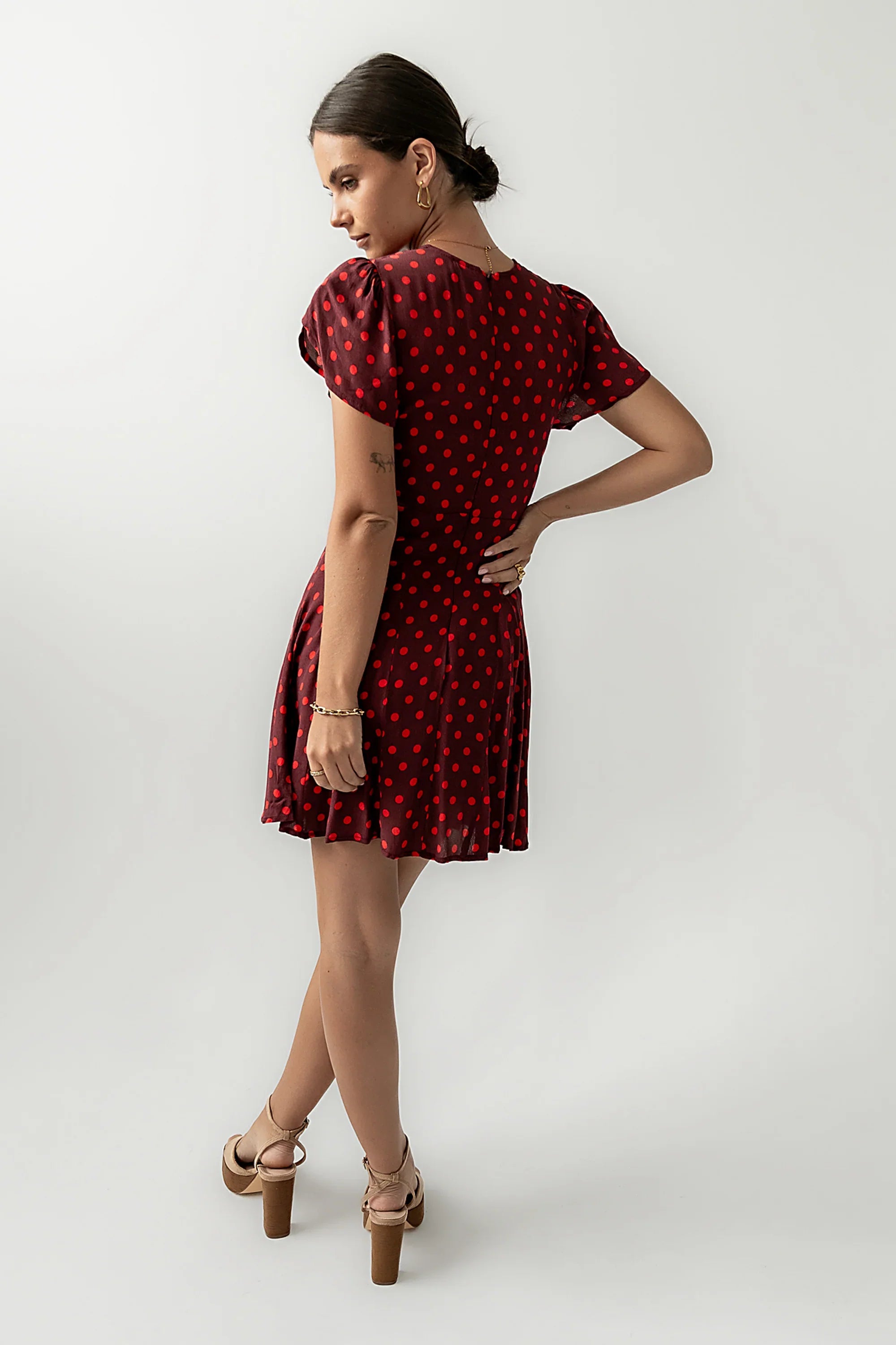 Brandy Polka Dot Mini Dress FINAL SALE