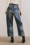 Jocelyn Barrel Jeans in Medium Wash FINAL SALE