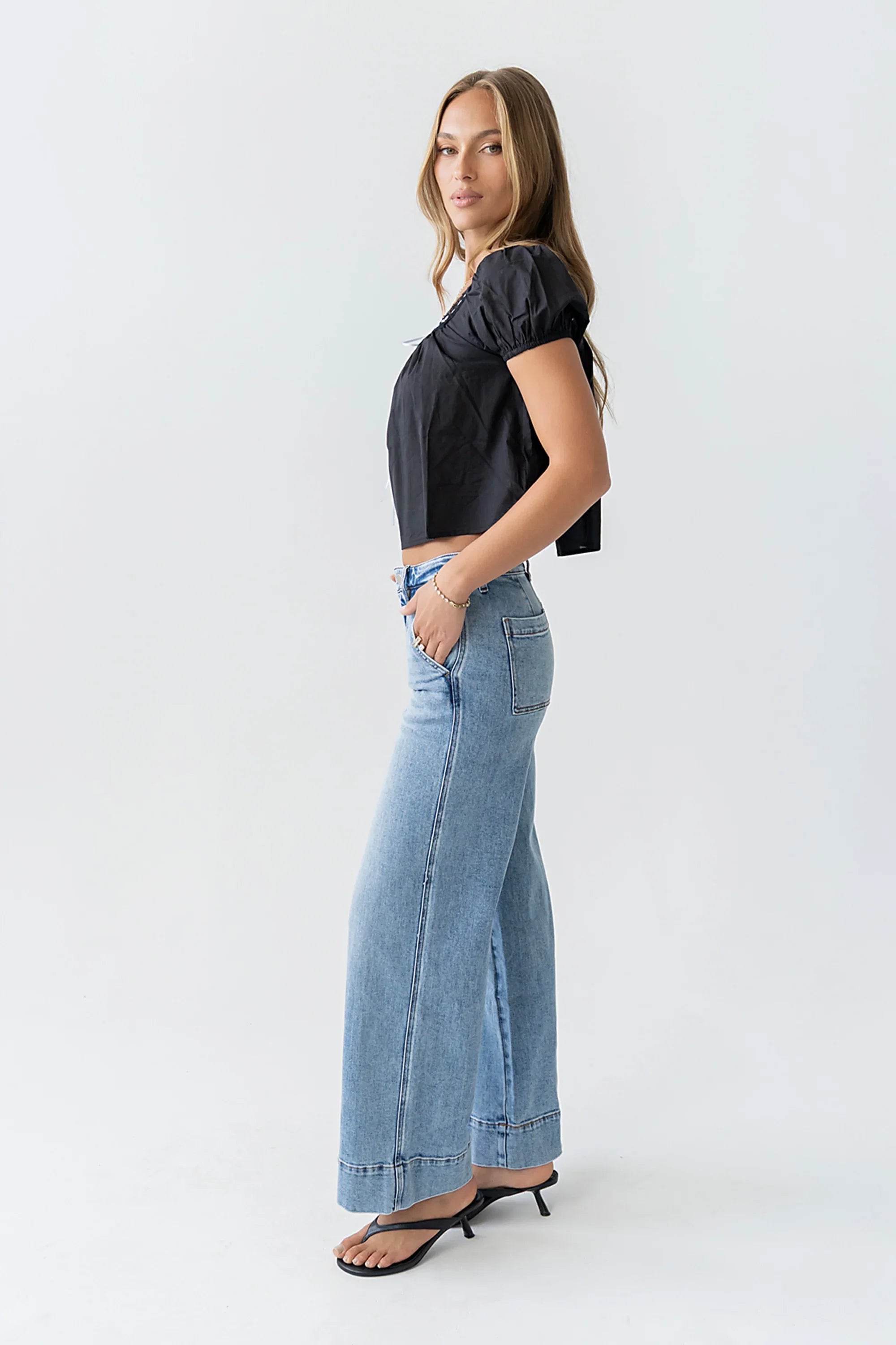 Sierra Wide Leg Jeans