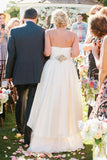 Sweetheart High Low Chiffon Wedding Dress With Tiers And Crystal Detailing