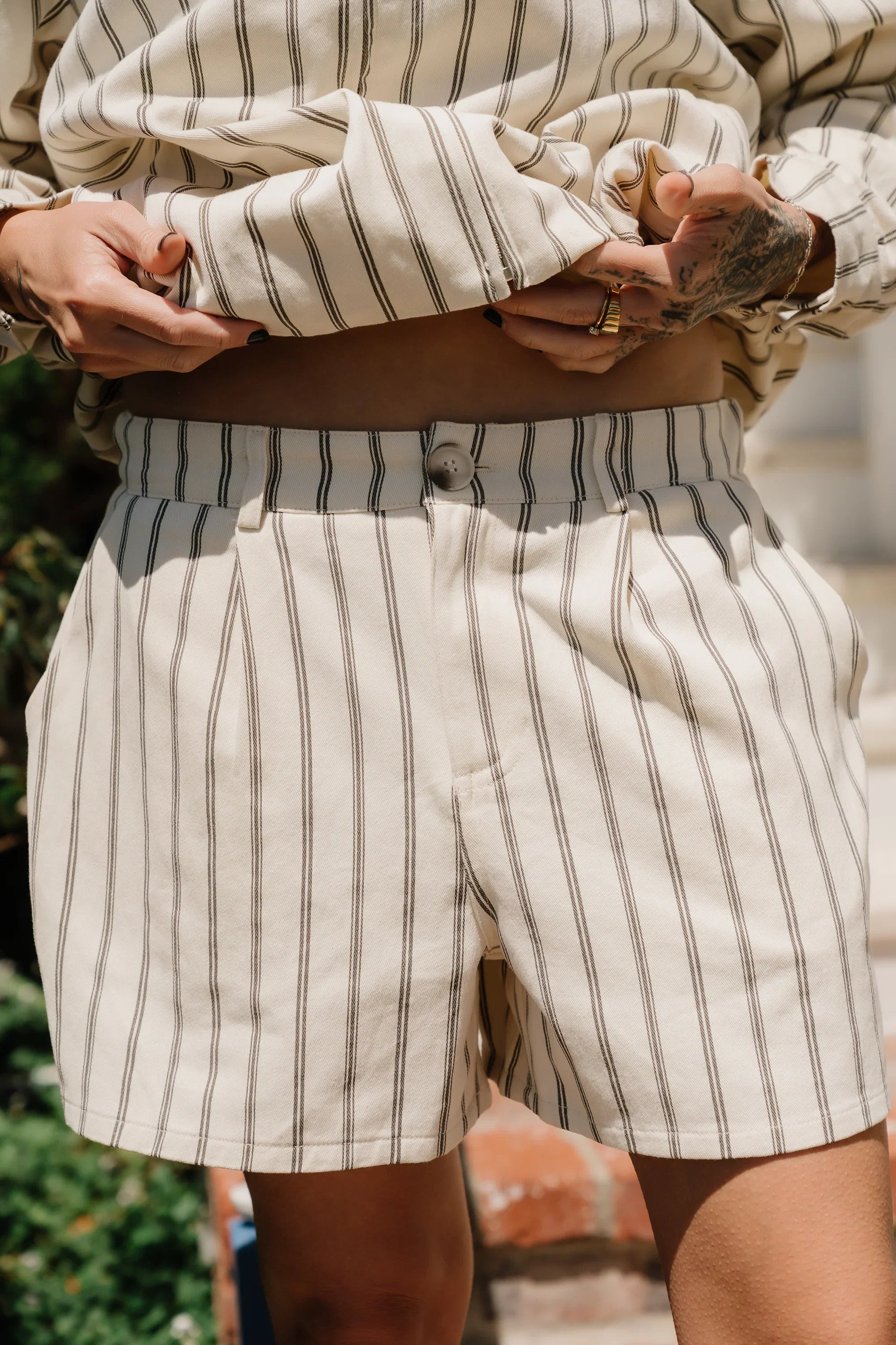 Kylee Striped Shorts