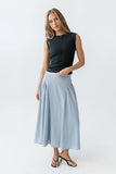 Laura Striped Midi Skirt