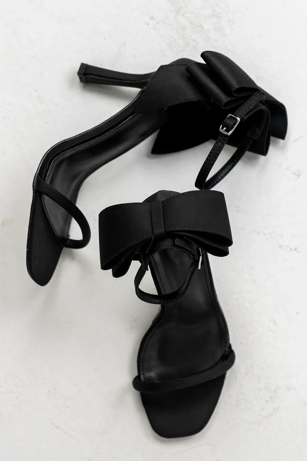 Marcel Bow Heels in Black