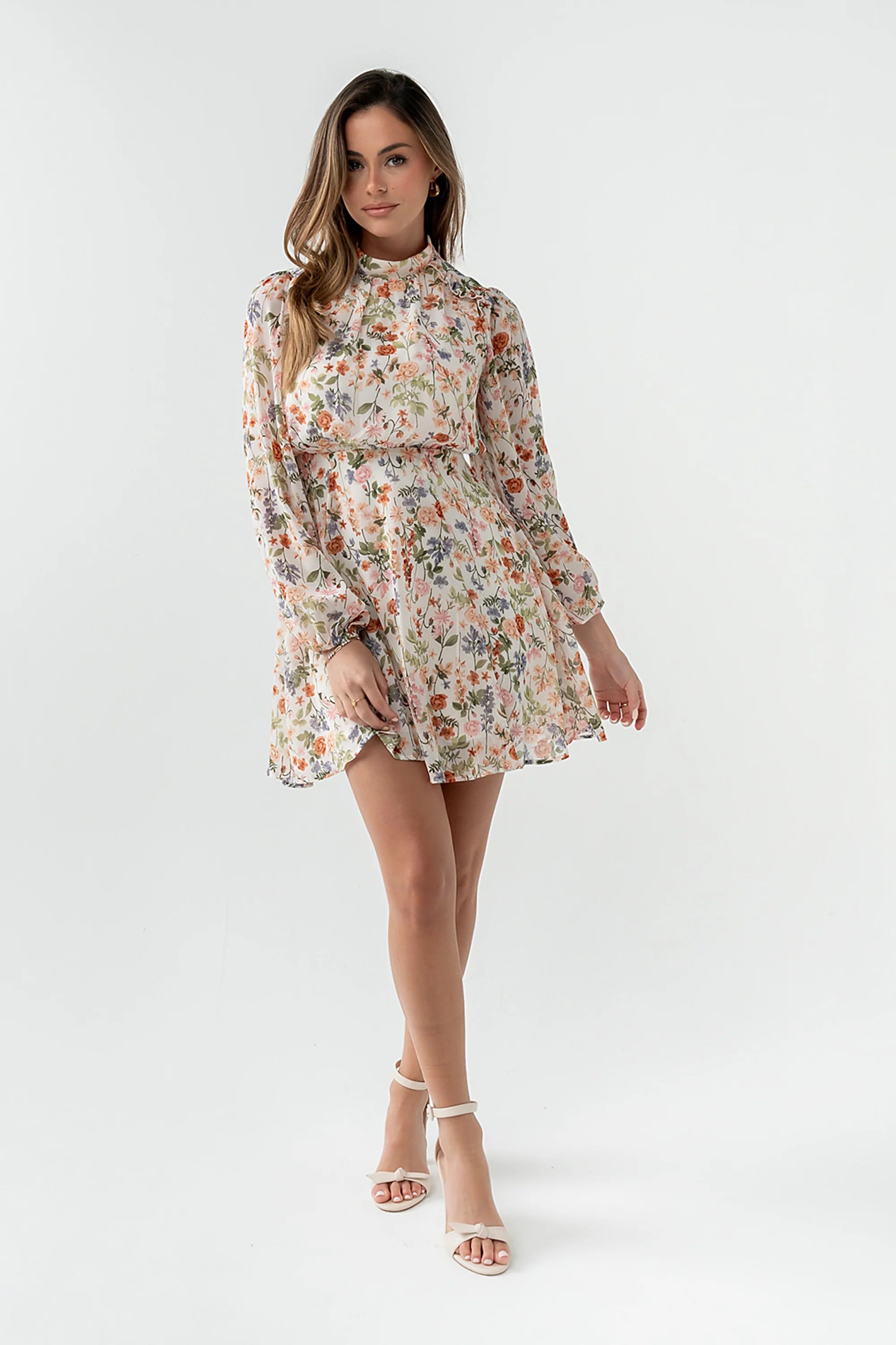 Harlie Chiffon Mini Dress