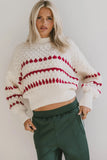 Inara Knit Sweater in Red FINAL SALE