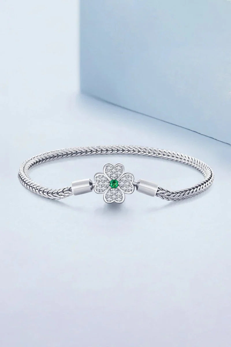 Lucky Four Leaf Clover Bracelet