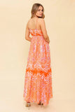 CABANA DAYDREAMS MAXI DRESS CORAL