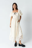 Tracie Sheer Midi Dress