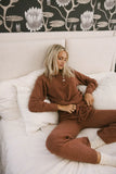 Breck Knit Pants in Brick FINAL SALE
