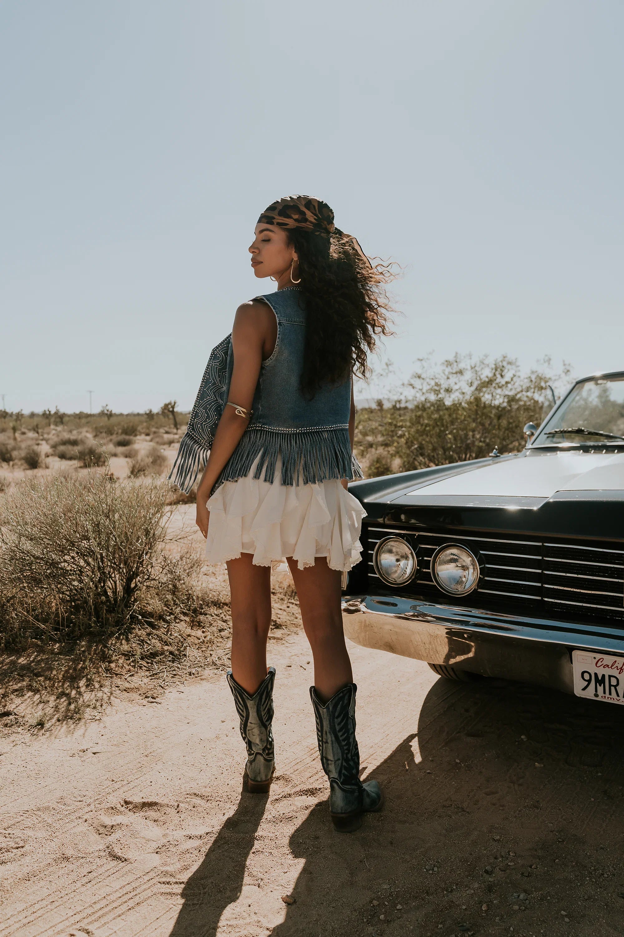 Taysha Denim Vest