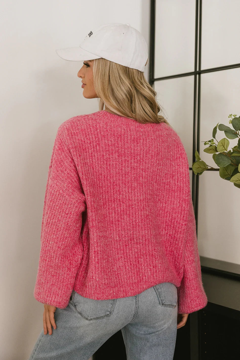 Aliyah Knit Sweater in Pink FINAL SALE