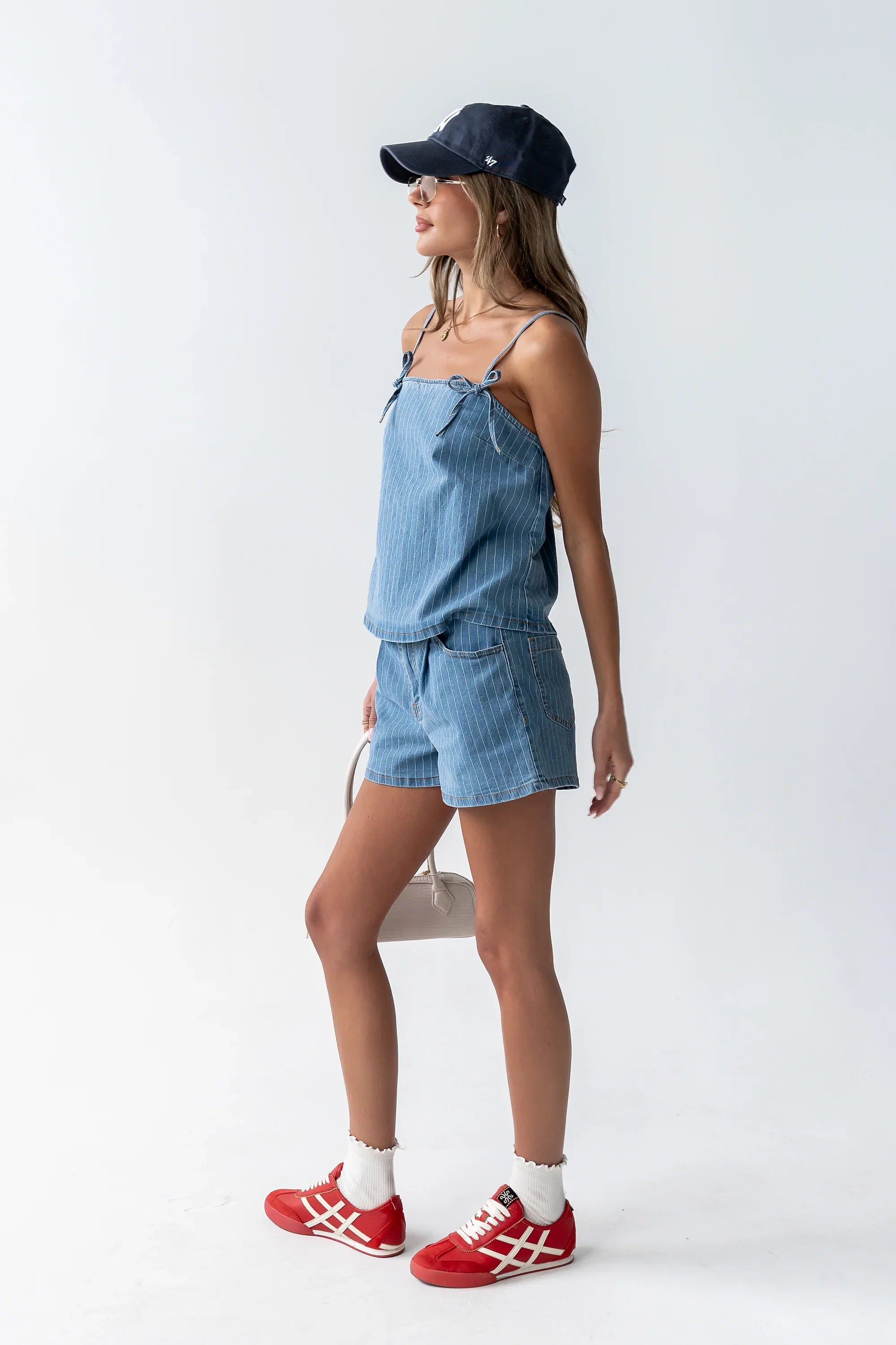 Marline Pinstripe Tank Top