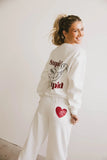 Stupid Cupid Crew Neck Sweater FINAL SALE