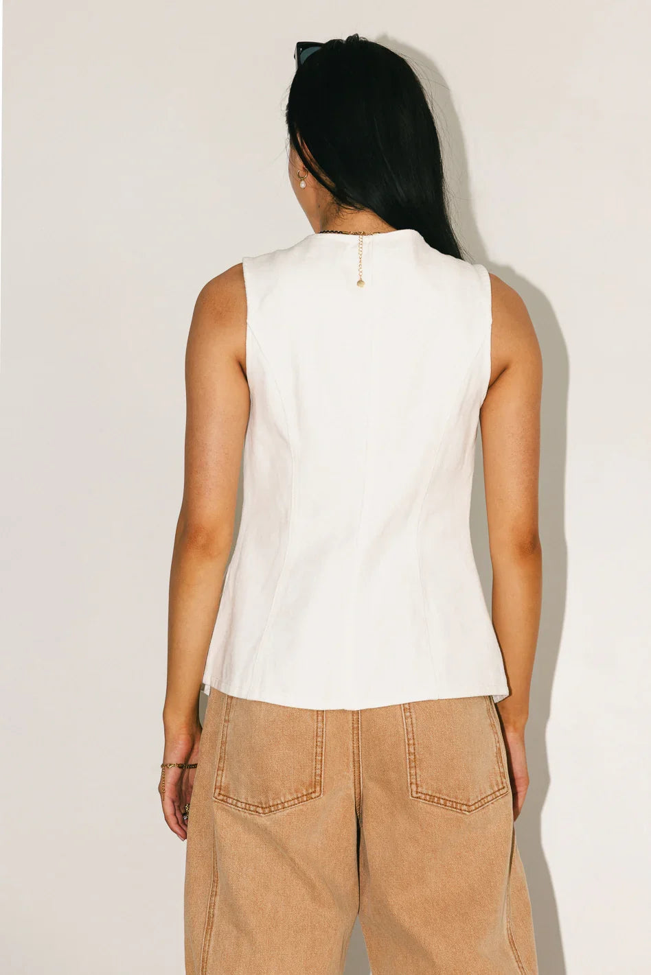 Stella Denim Vest FINAL SALE