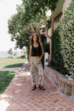Marko Crochet Tank Top in Black
