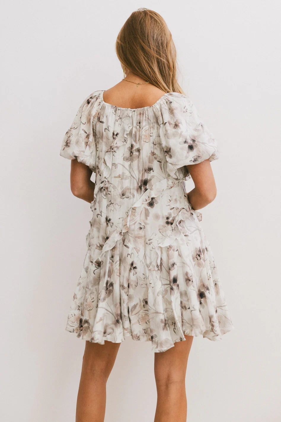 Florence Ruffled Mini Dress FINAL SALE