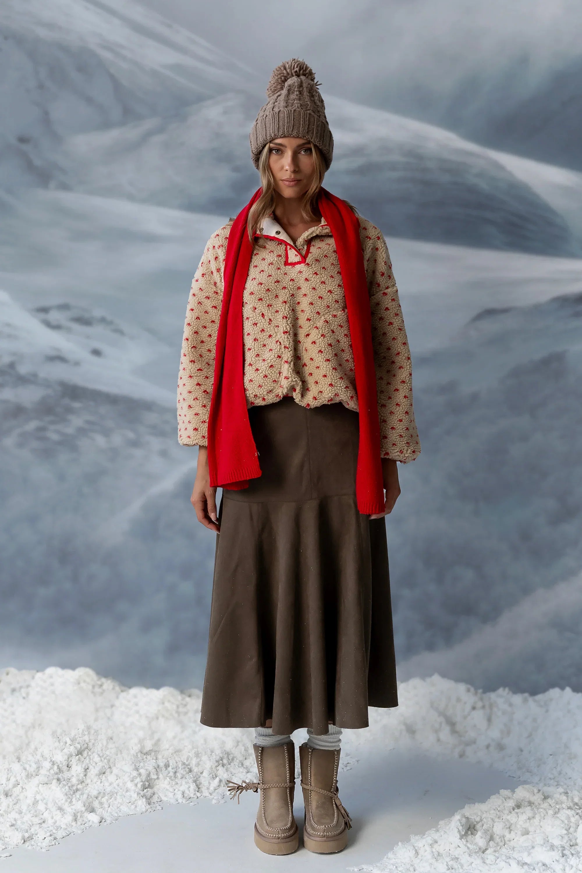 Teddy Sherpa Pullover FINAL SALE