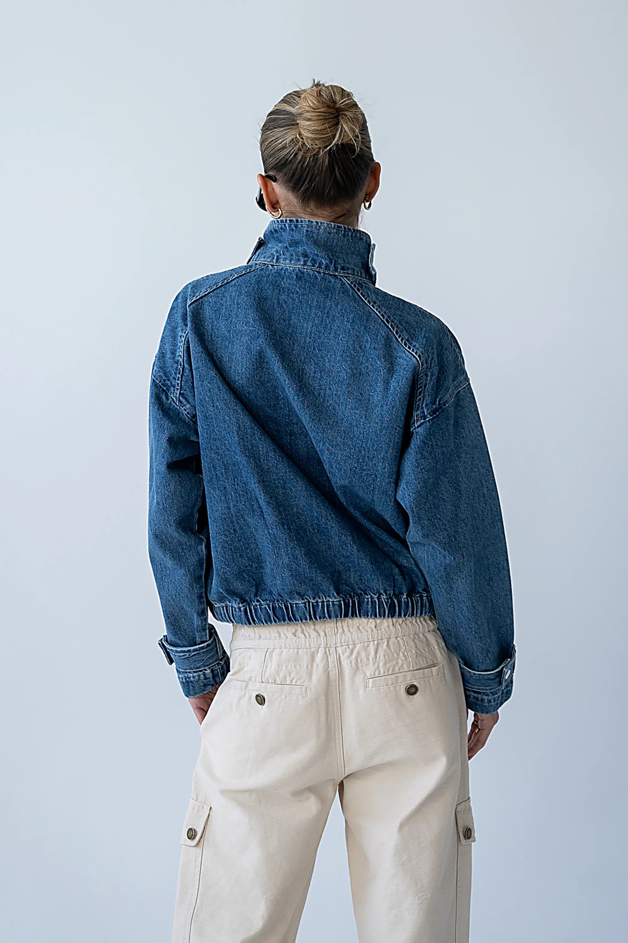 Regina Denim Jacket in Medium Wash