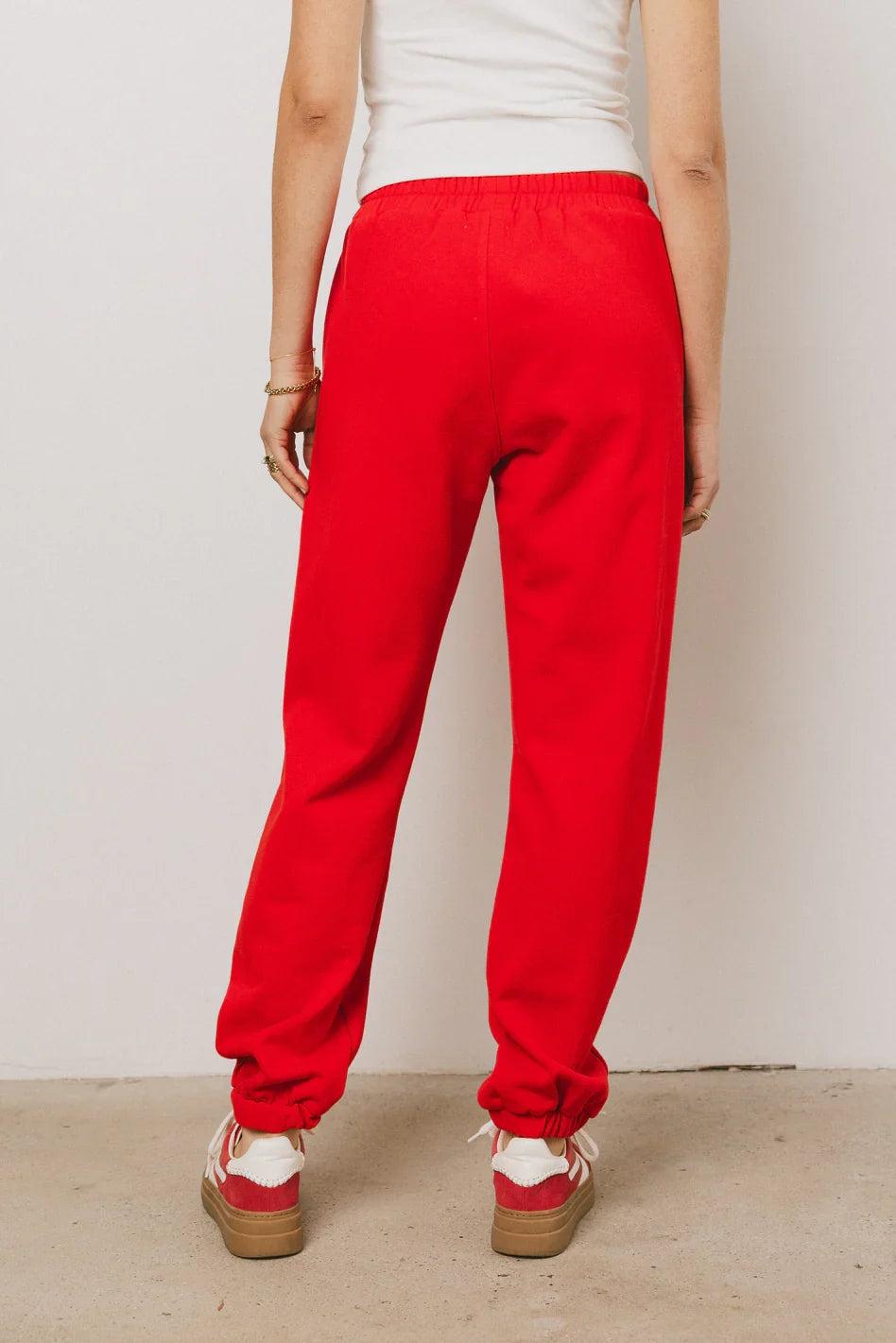 Out Of Office Sweatpants in Red FINAL SALE