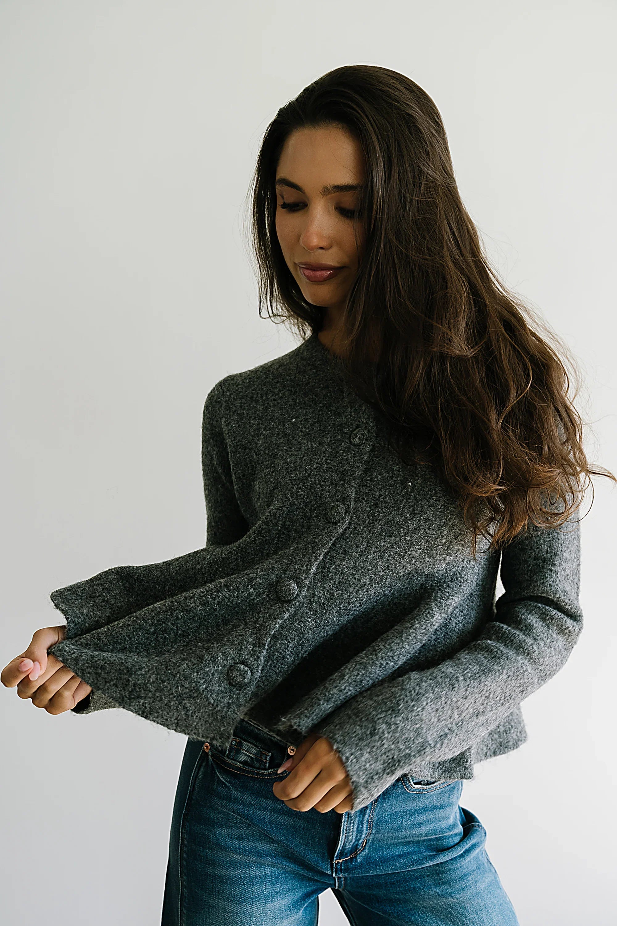Ally Peplum Sweater FINAL SALE