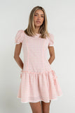 Chance Gingham Mini Dress