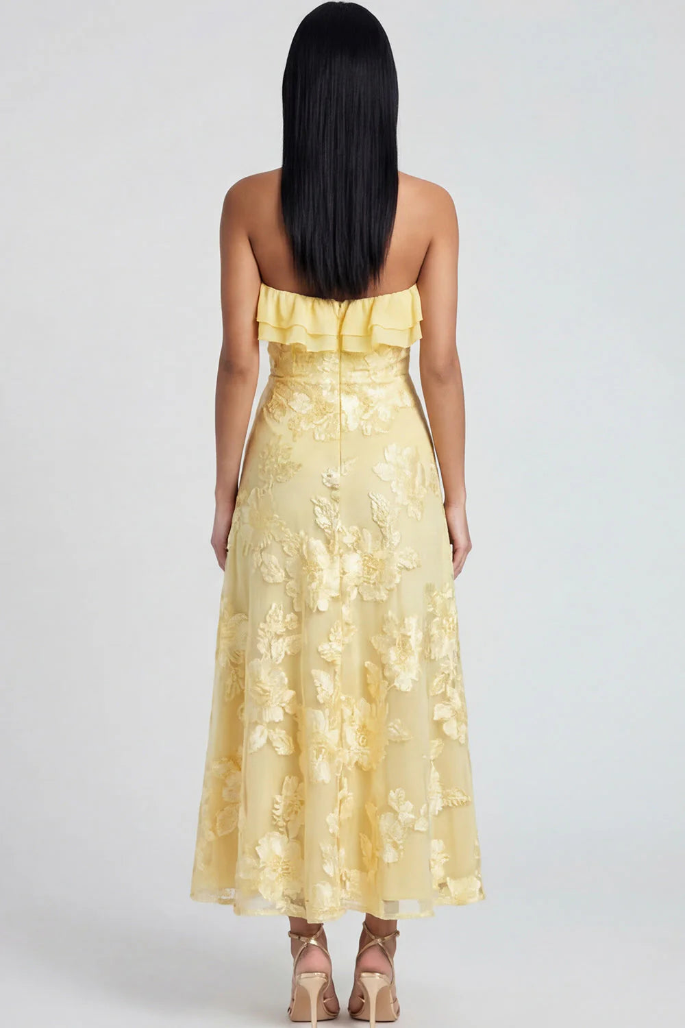 Sweetheart A Line Light Blue Wedding Guest Dress with Appliques