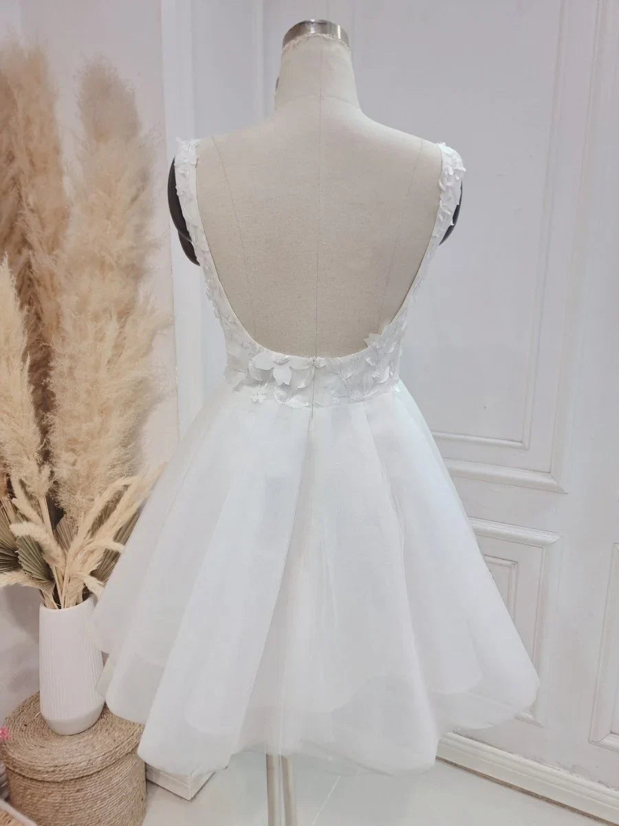 Elegant A Line Sweetheart Wedding Dress With Lace
