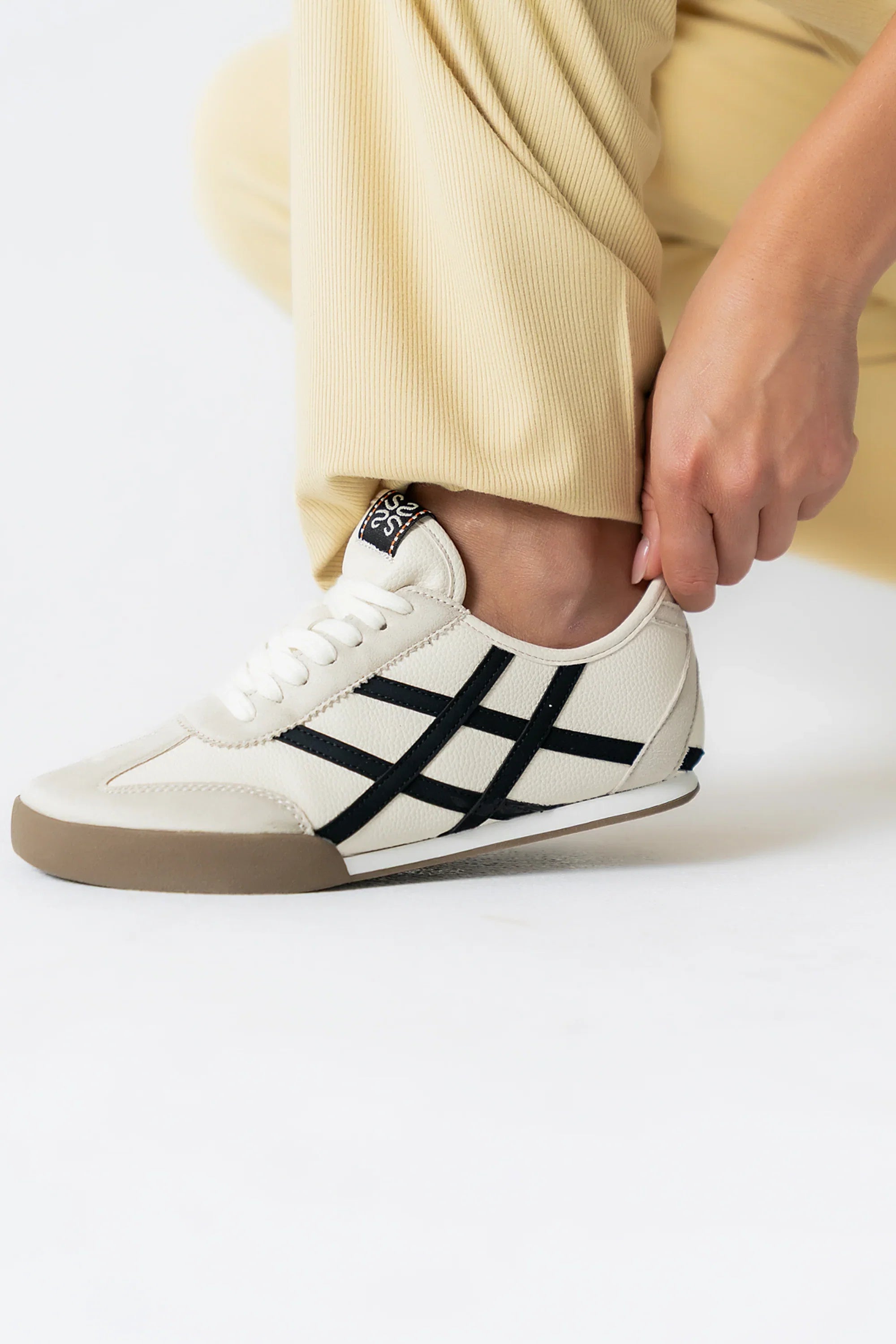 Polly Sneakers in Off White FINAL SALE