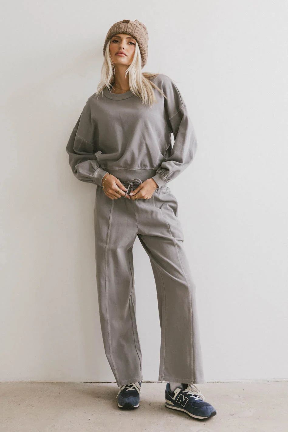 Sutton Sweatpants in Grey FINAL SALE