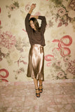 Adella Knit Sweater in Brown FINAL SALE