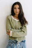 Margaret Contrast Cardigan FINAL SALE