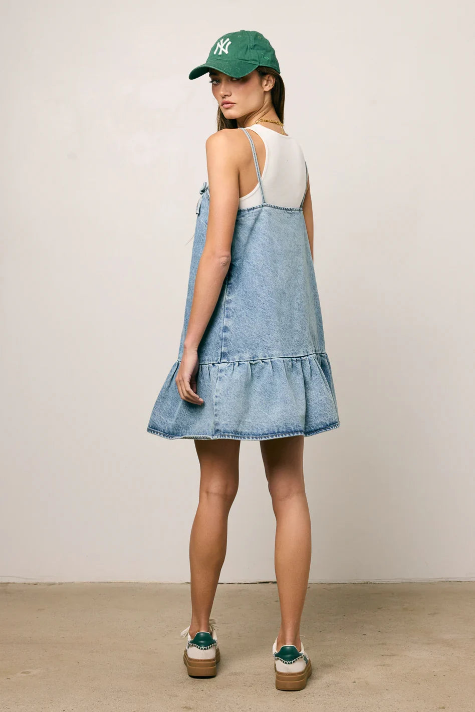 Mardie Denim Mini Dress FINAL SALE
