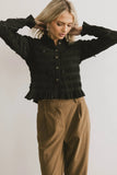 Leonora Blouse in Black FINAL SALE
