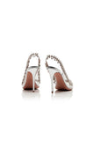 Wedding Shoes Peep Toe Stiletto Heel With Rhinestone Ankle Strap