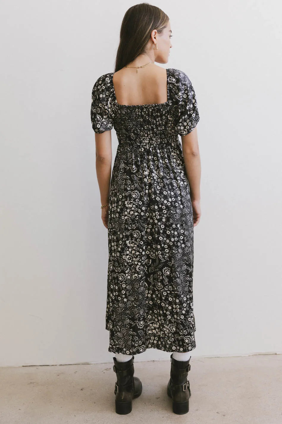 Brynn Floral Midi Dress FINAL SALE