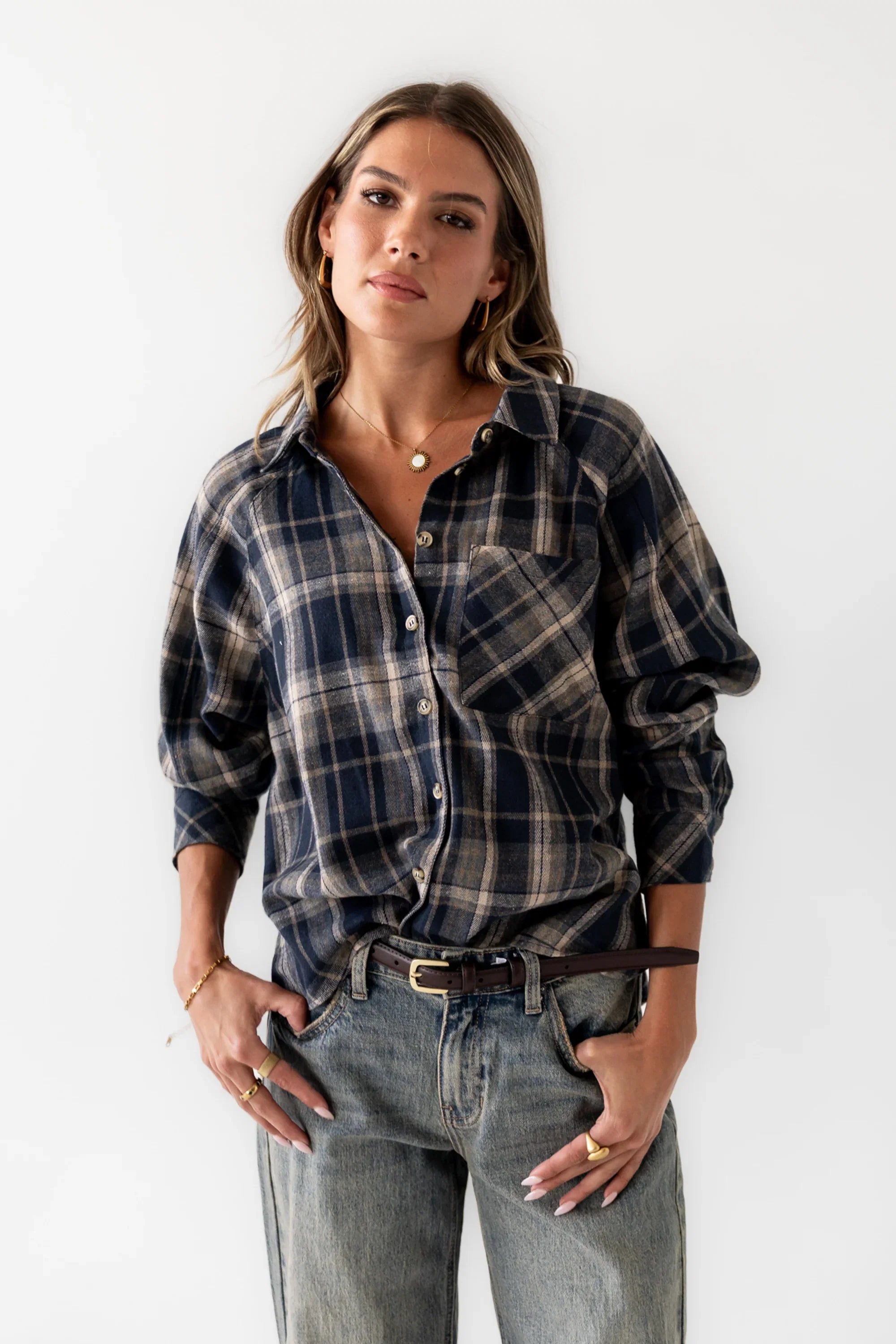 Ramero Oversized Button Up FINAL SALE
