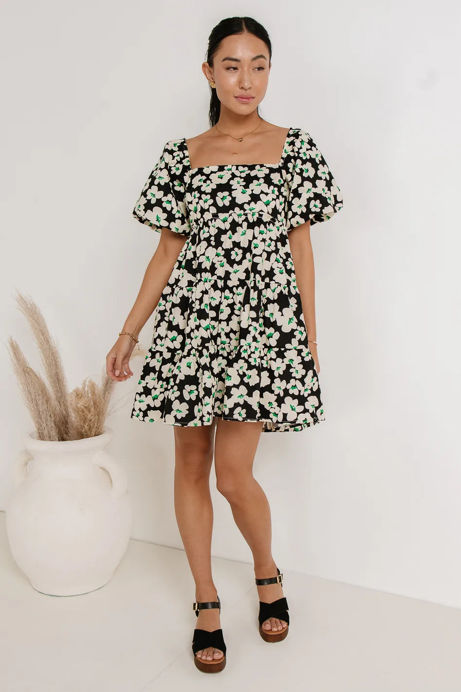 Lois Flowered Mini Dress FINAL SALE