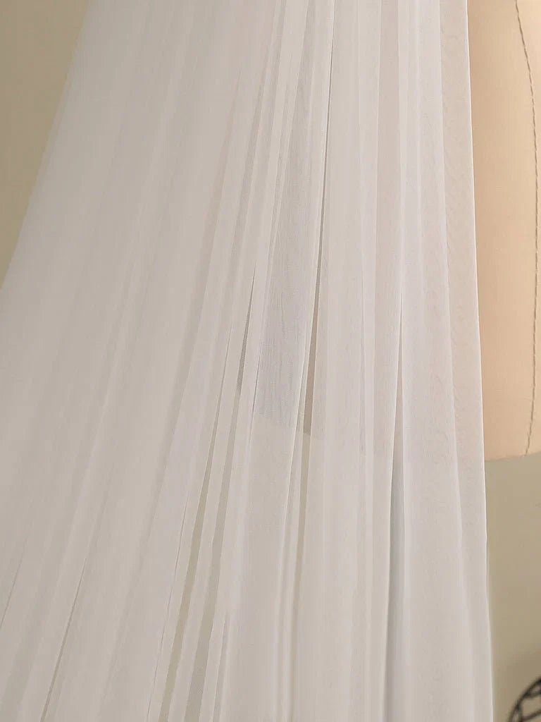 Cute Butterfly Cathedral Veil Bridal Veil Wedding Veil