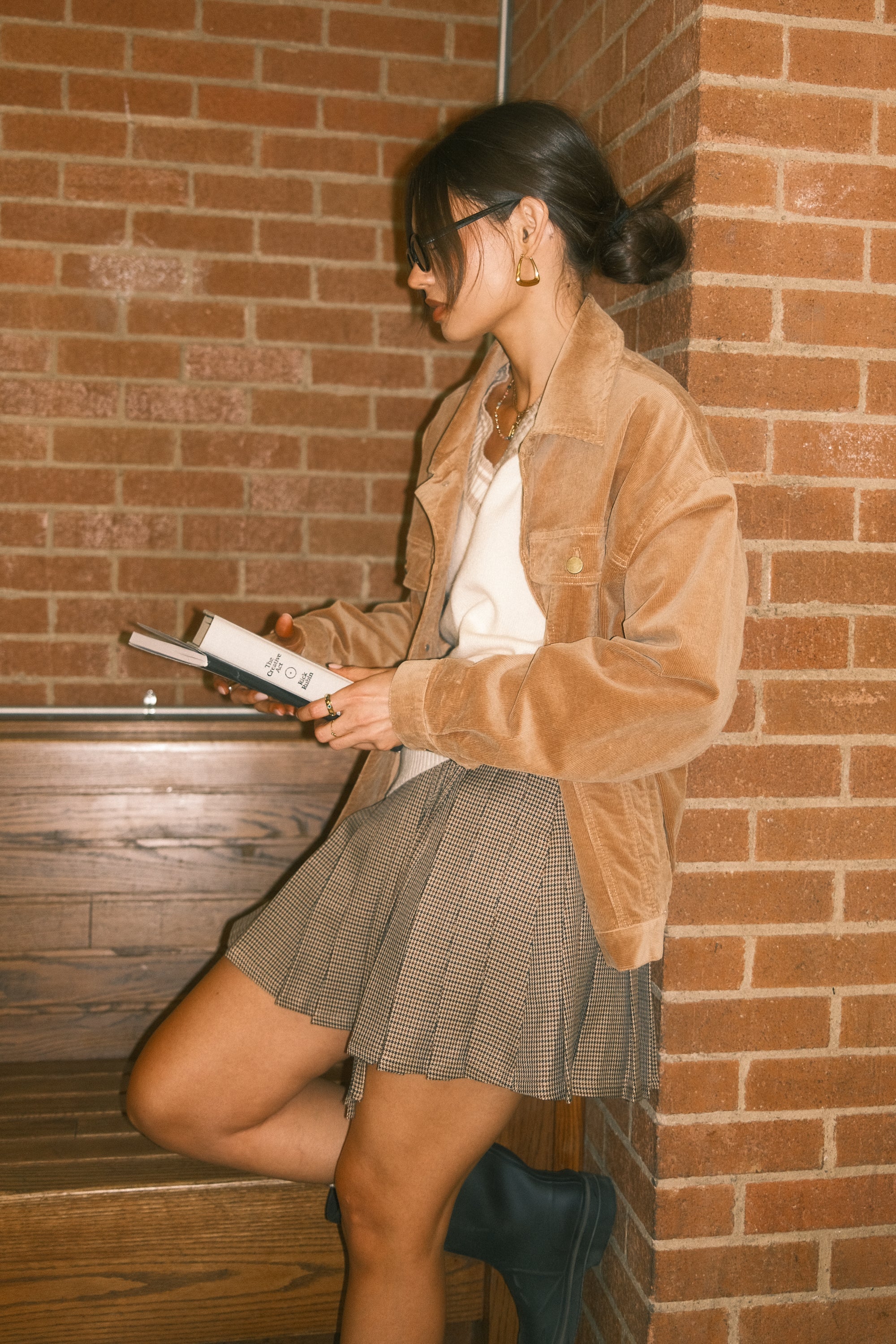 Sarah Corduroy Jacket in Camel FINAL SALE