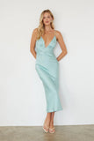 Amika Satin Maxi Dress