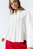 Carlie Sheer Button Up
