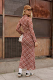 Pinot Plaid Maxi Skirt FINAL SALE