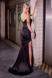 Remington Gown Strapless Beaded Corset Evening Dress