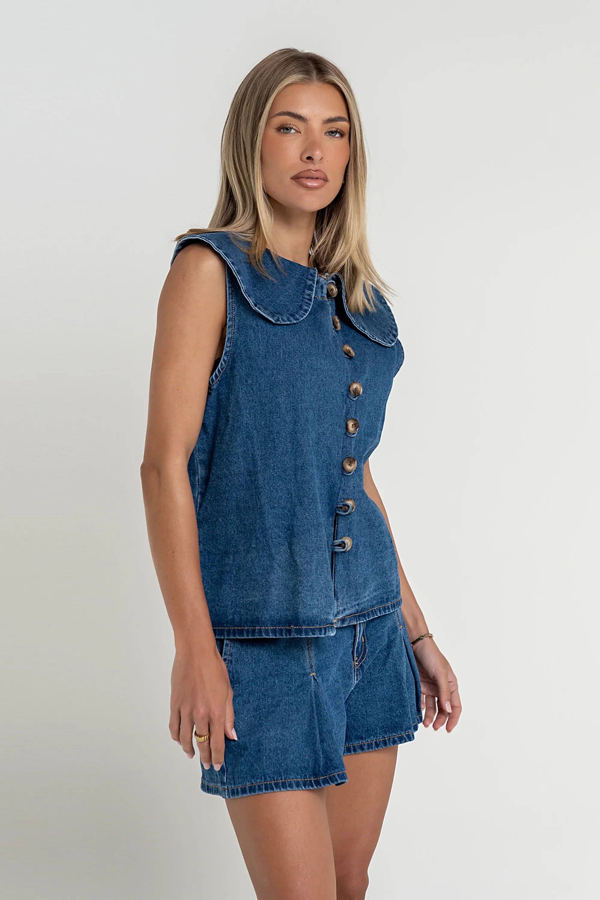 Paula Pleated Shorts