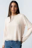 Leo Layered Sweater in Pink FINAL SALE