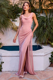 NEVADA GOWN DRAPED EVENING DRESS